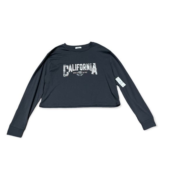 Ardene crop long sleeve tee size Medium - Picture 4 of 8